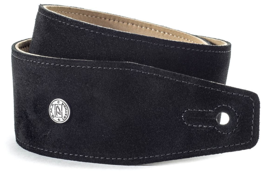 Dunlop BMF Suede Ebony Strap