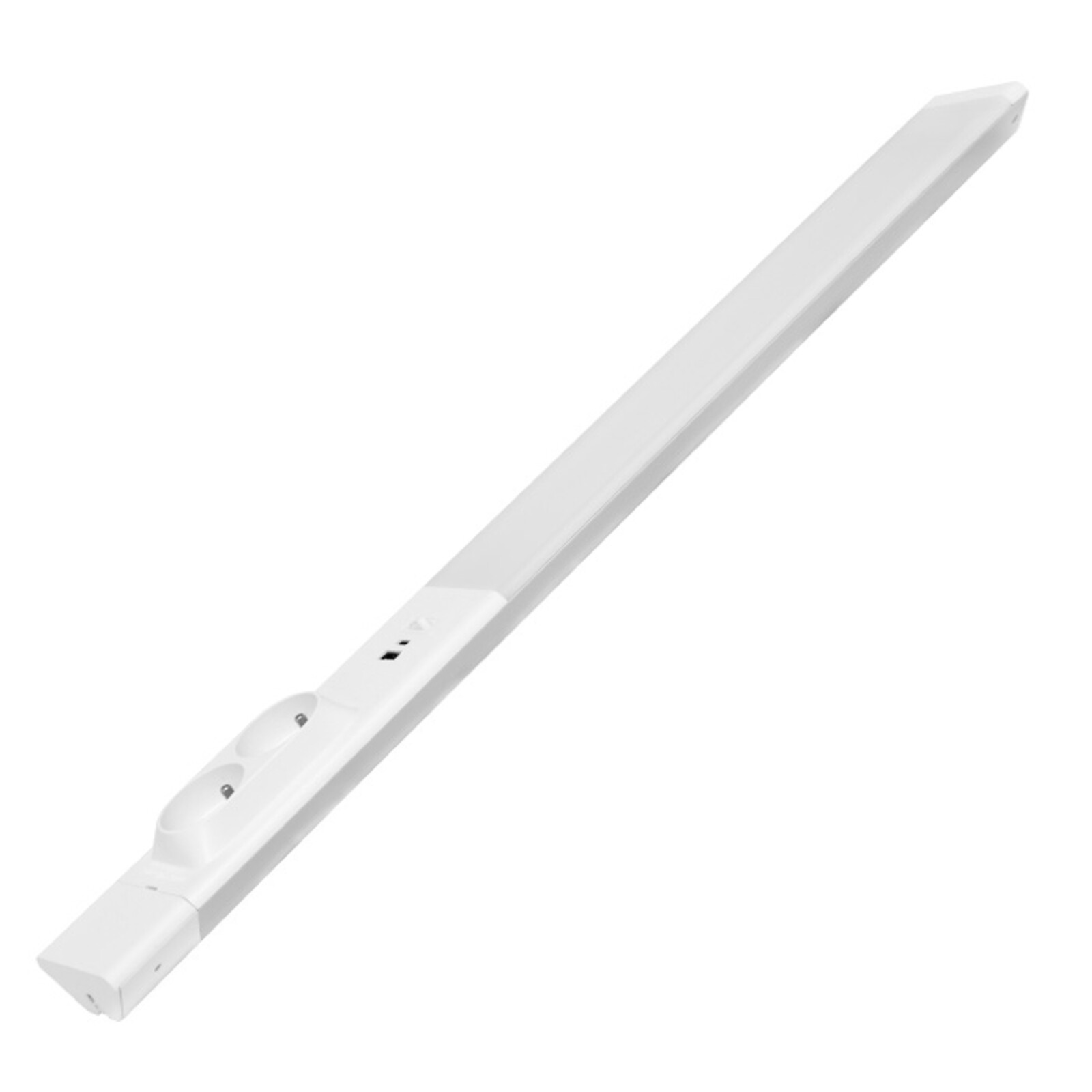 Ecolite Kuchyňské SMD svítidlo vč. zásuvek + USB 18W 2350lm 60,5cm TL3191-LED18W