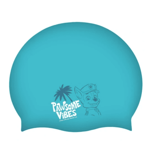 NICKELODEON TLAPKOVÁ PATROLA Plavecká čepice pro děti, tyrkysová, velikost