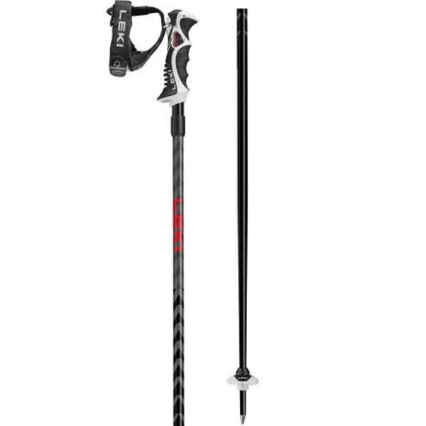 Leki HOT SHOT S Lyžařské hole, černá, velikost