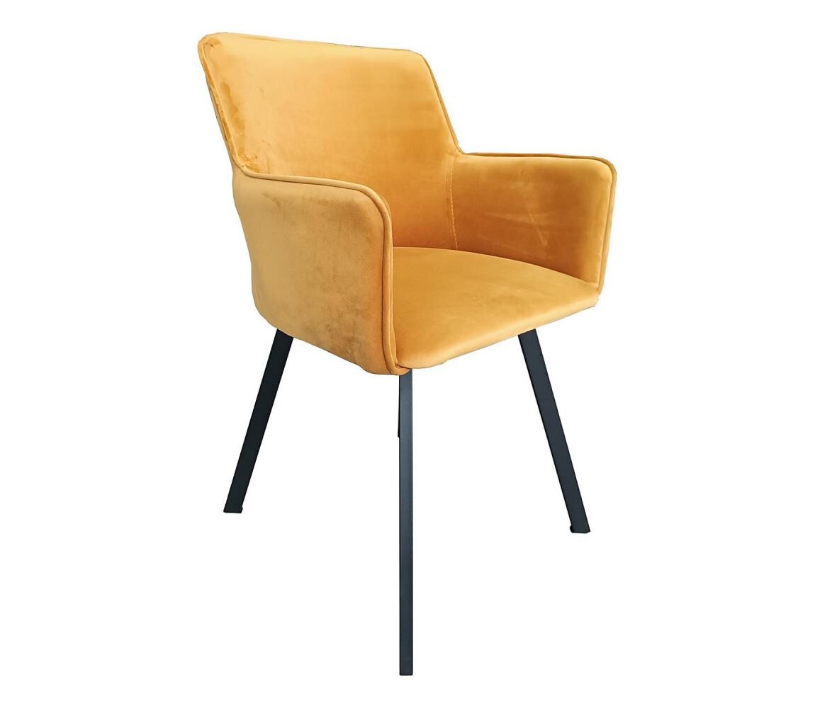 Femix Jídelní židle AMELIA oranžová