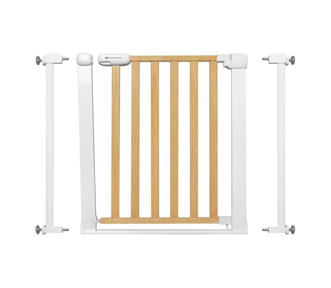 Kinderkraft KINDERKRAFT - Bezpečnostní zábrana LOCK&GO 75-103 cm borovice