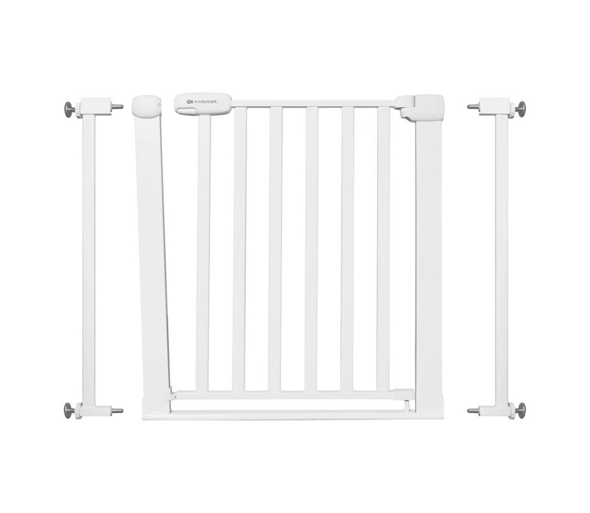 Kinderkraft KINDERKRAFT - Bezpečnostní zábrana LOCK&GO 75-103 cm bílá