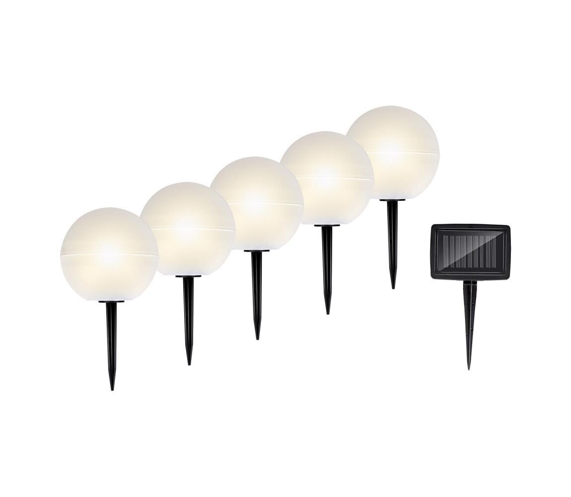 Grundig Grundig - SADA 5x LED RGBW  Solární svítidlo LED/3,2V IP44