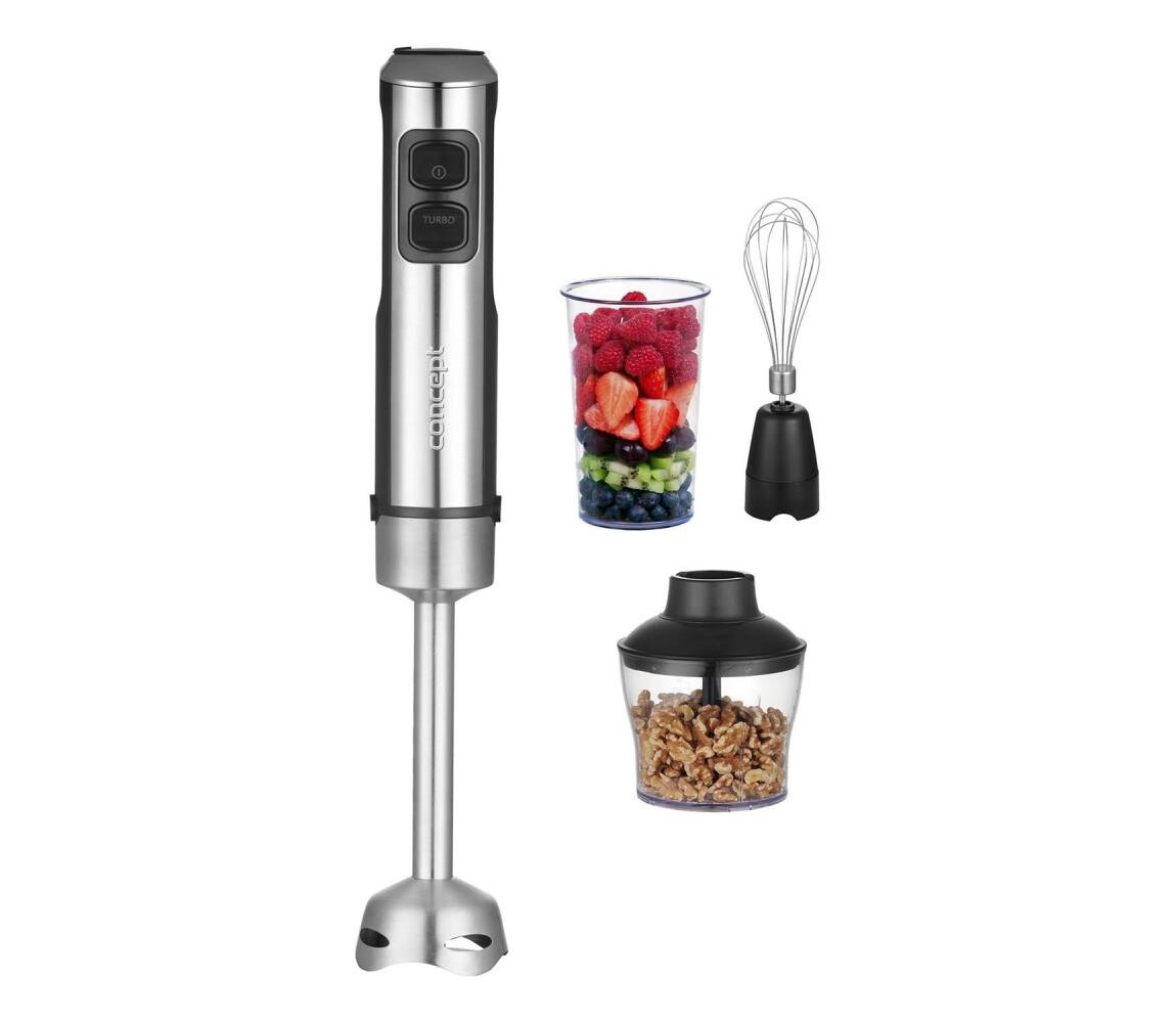 Concept Concept TM5520 - Tyčový mixér s příslušenstvím 1500W/230V černá/nerez