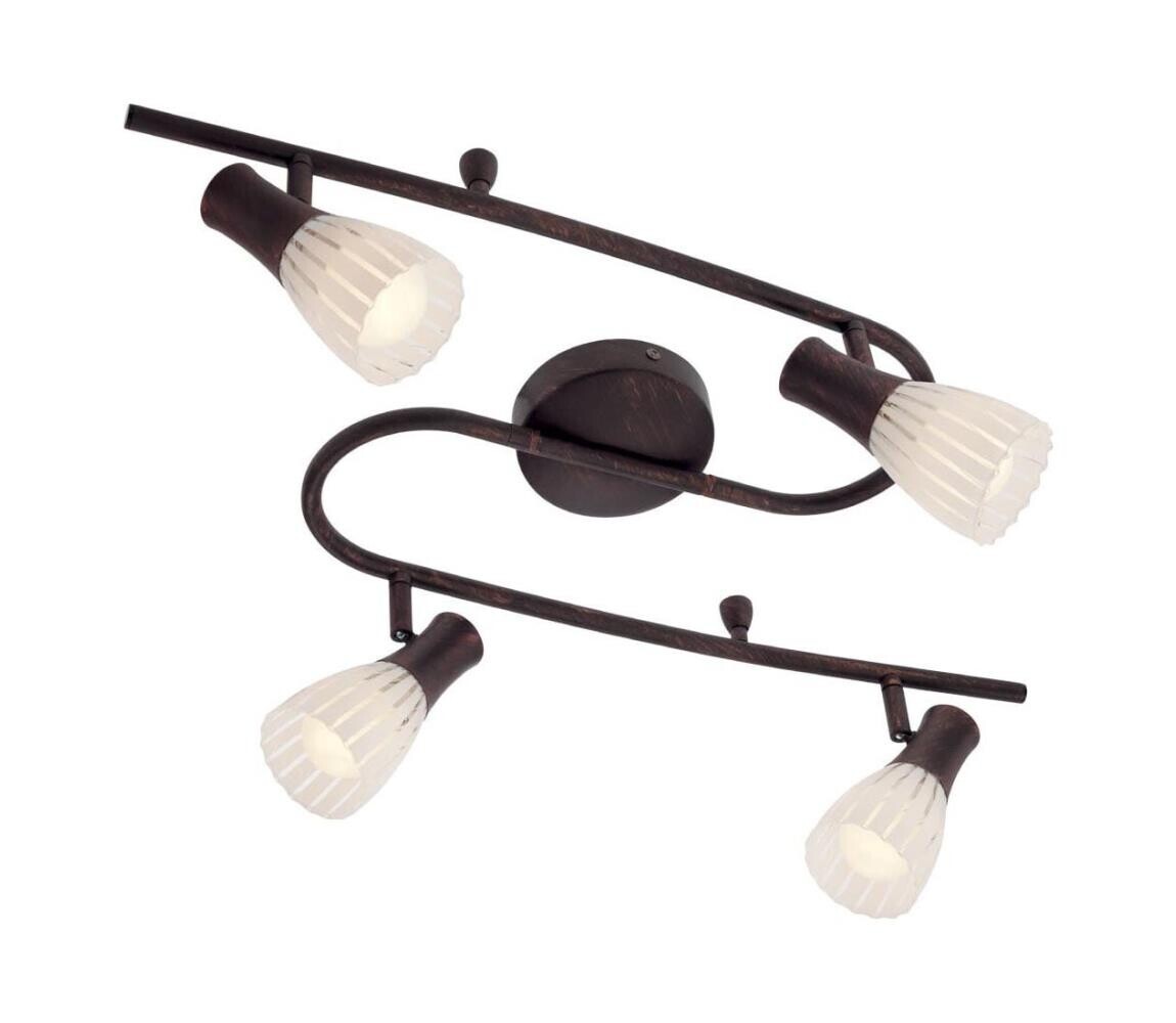 Redo Redo 04-320 - Bodové svítidlo DIONE 4xE14/28W/230V černá