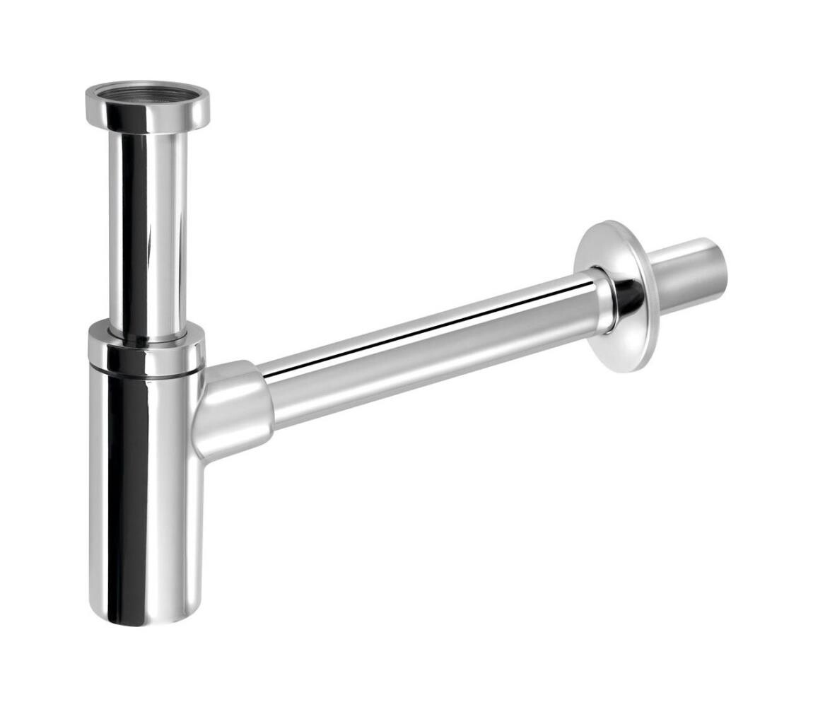 Bruckner Bruckner - Kulatý umyvadlový sifon DN32 lesklý chrom