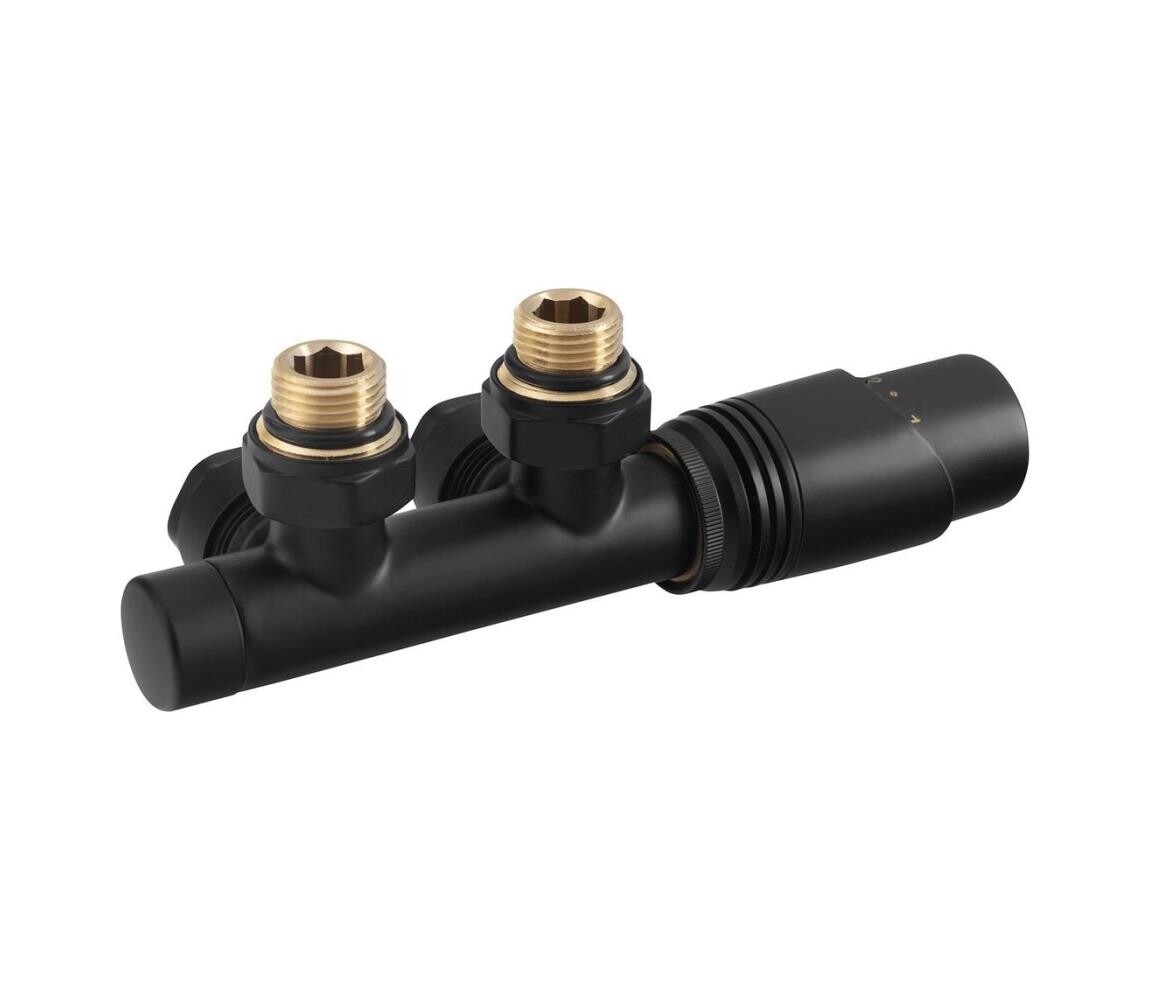 Bruckner Bruckner - Připojovací termostatická sada pro střed. připojení WICHER mat. černá