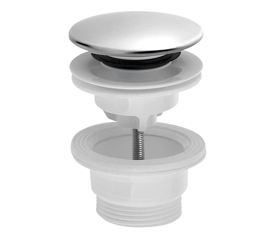 Bruckner Bruckner - Umyvadlová výpusť CLICK-CLACK pr. 6,3 cm nerez