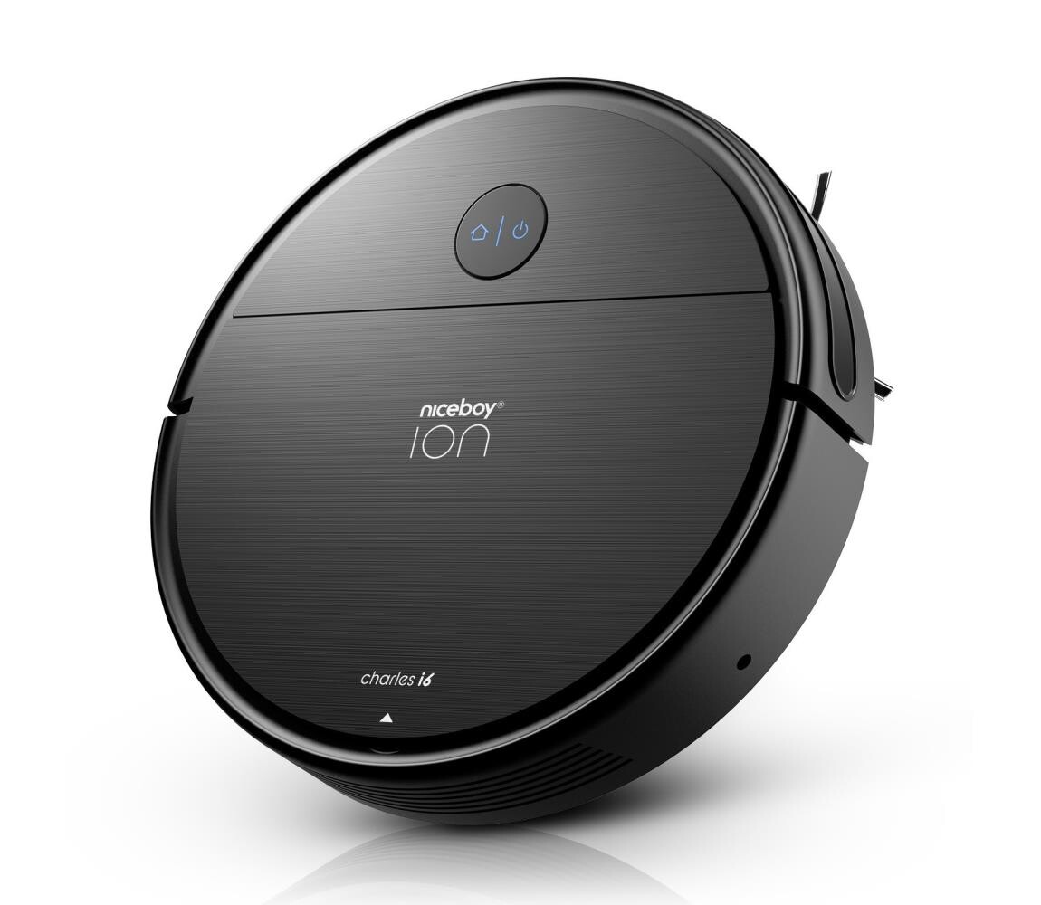 Niceboy Niceboy ION Charles i6 - Chytrý robotický vysavač 2v1 2600 mAh Wi-Fi černá