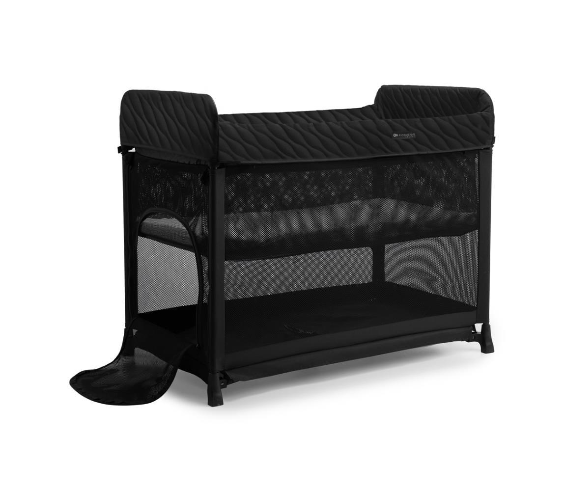 Kinderkraft KINDERKRAFT SELECT - Cestovní postýlka MOON DREAM černá