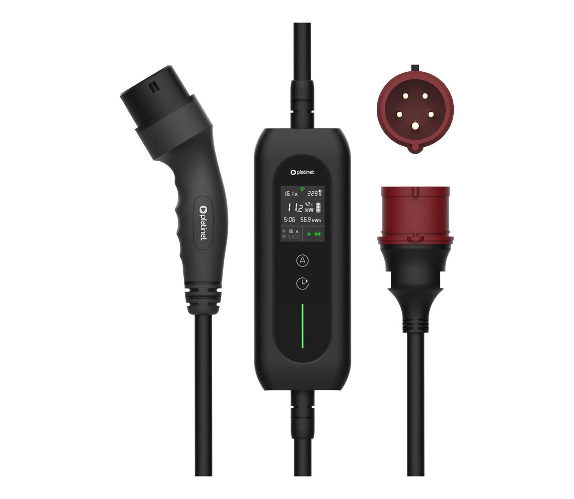 Nabíjecí kabel pro elektromobily typu 2 5 m 11kW 16A IP54 Tuya