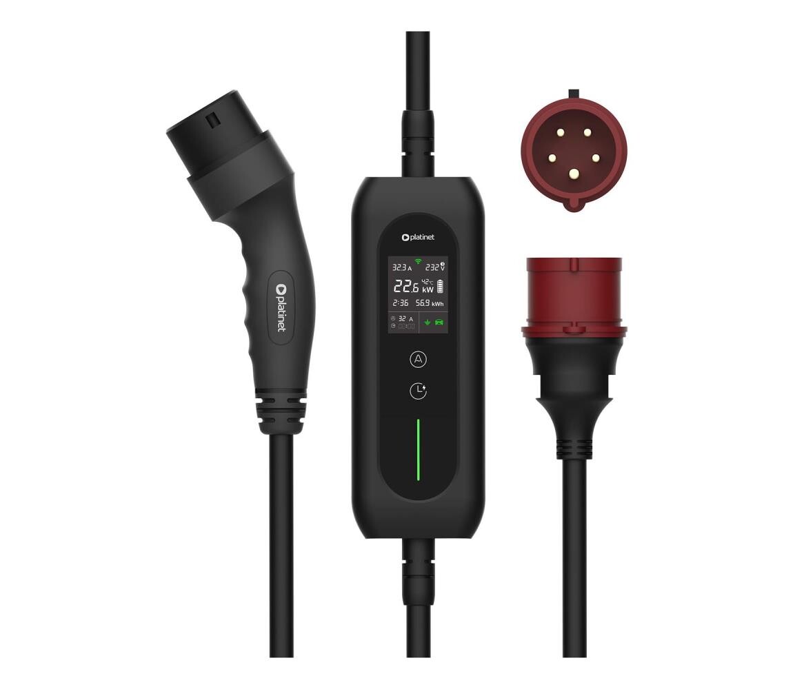 Nabíjecí kabel pro elektromobily typu 2 5 m 22kW 16A IP54 Tuya