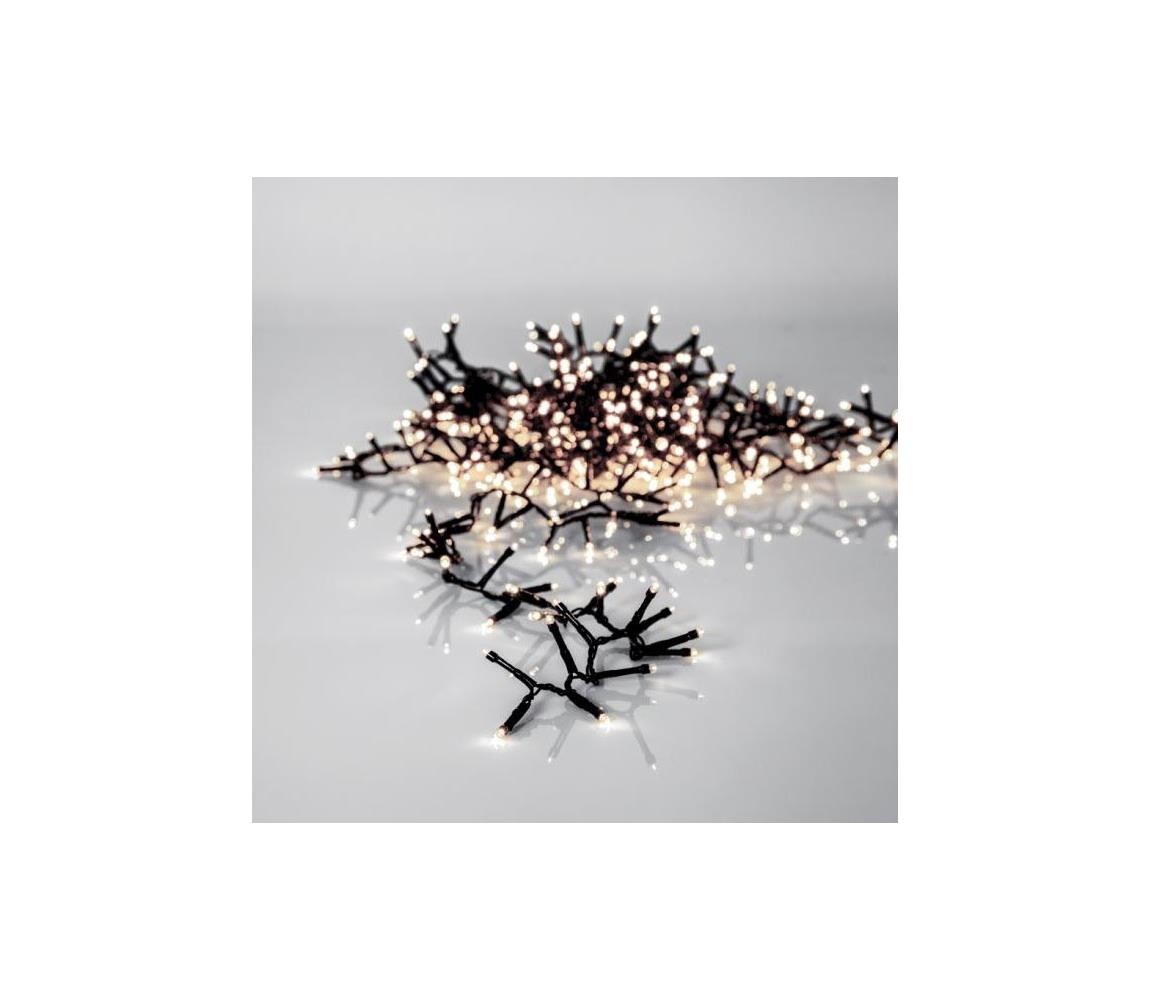 Eglo Eglo 410834 - LED Venkovní vánoční řetěz CRISPY ICE 800xLED 16m IP44 teplá bílá
