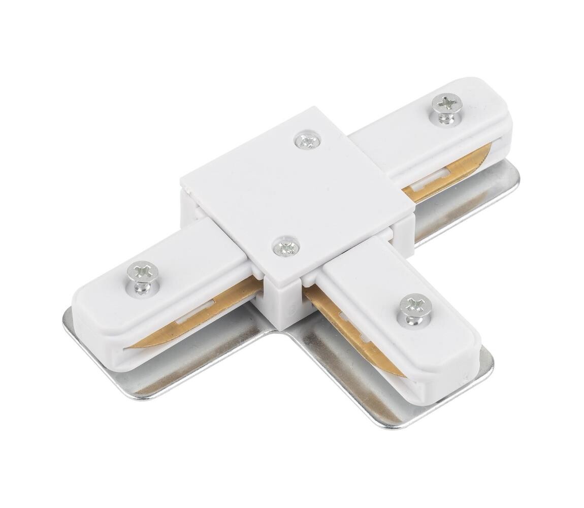 Koncovka lištového systému 1-fázová TRACER T-konektor bílá