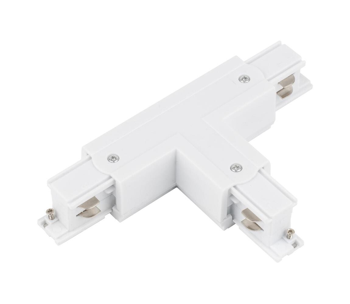 Koncovka lištového systému 3-fázová TRACER T-konektor bílá