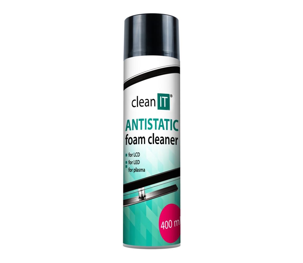 CLEAN IT CLEAN IT CL-172 - Antistatická čistící pěna na obrazovky 400 ml