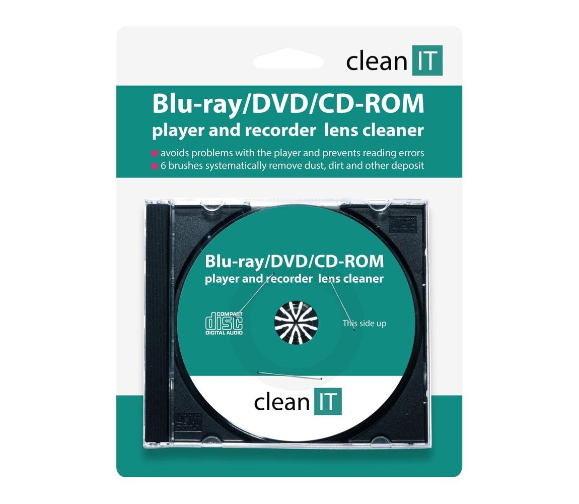 CLEAN IT CLEAN IT CL-320 - Čistící CD pro Blu-ray/DVD/CD-ROM přehrávače