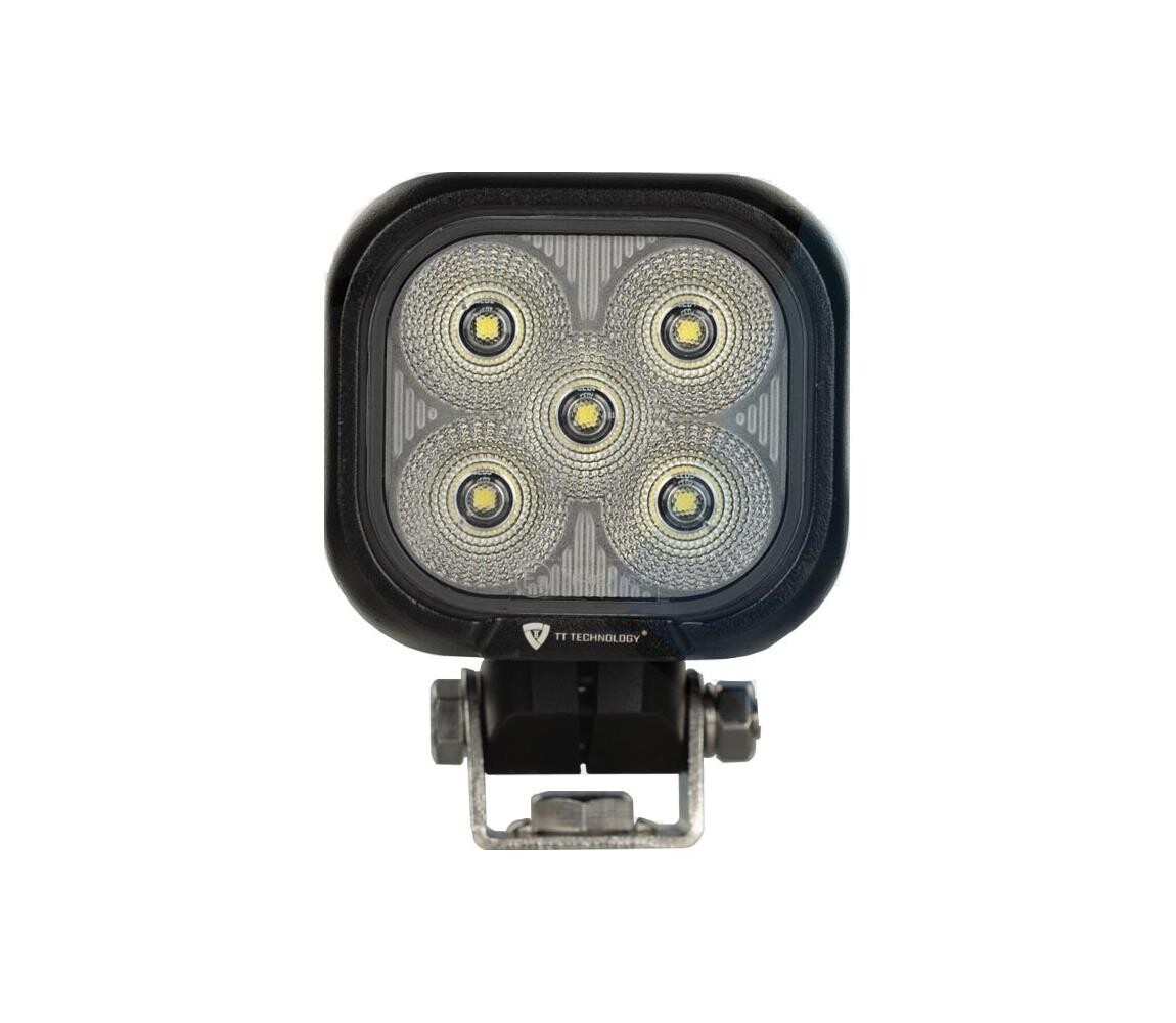 LED Bodové svítidlo pro automobil BLACK LED/50W/10-30V IP69 5700K hranatý