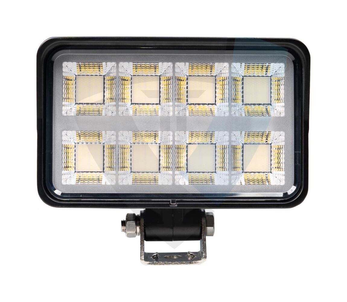 LED Bodové svítidlo pro automobil BLACK LED/160W/10-30V IP69 5700K obdélníkový