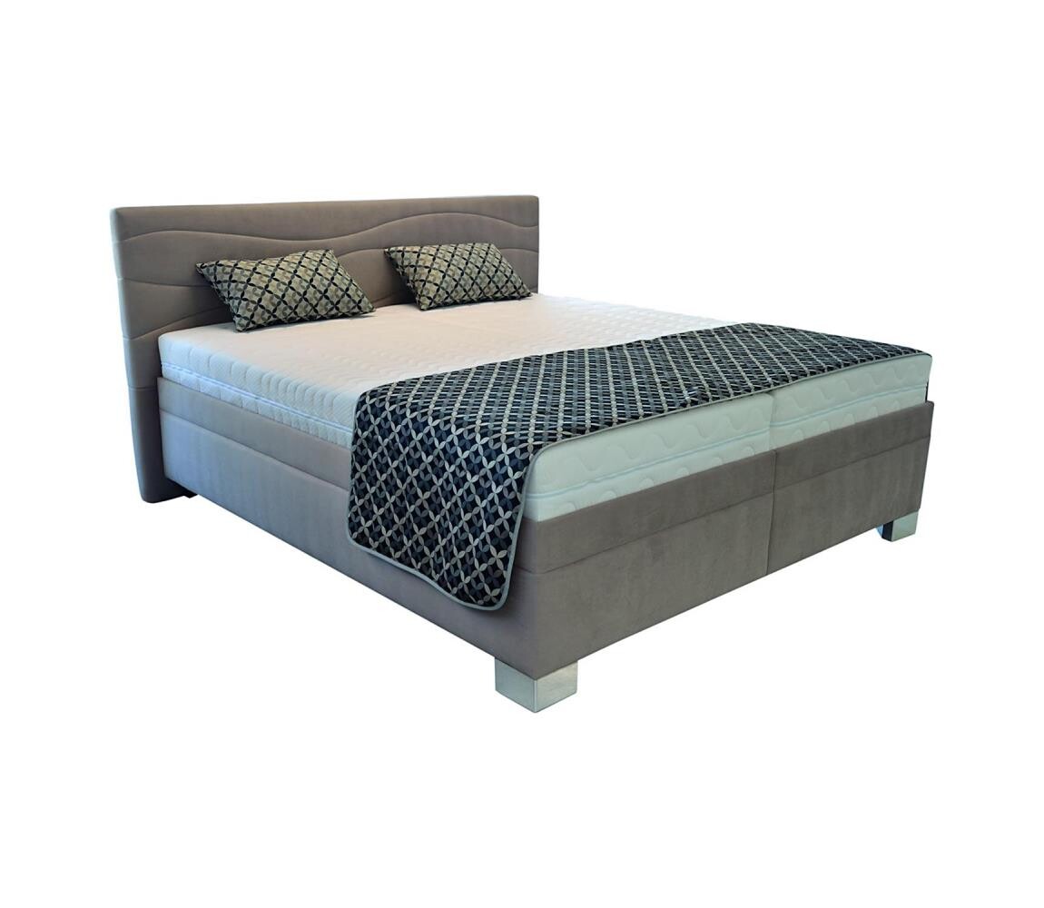 Blanář Čalouněná postel bez matrace WINDSOR 180x200 cm béžová