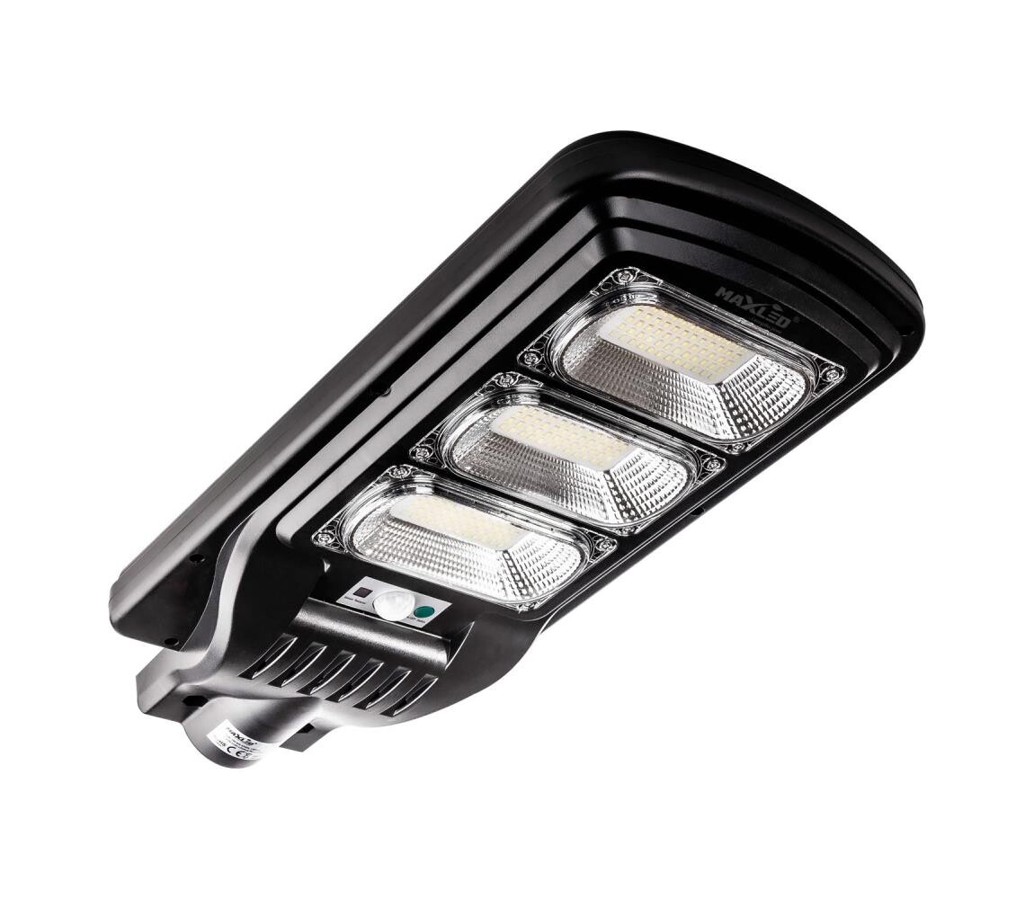 LED Solární pouliční lampa se senzorem LED/180W/6V 6500K IP65 + dálkové ovládání