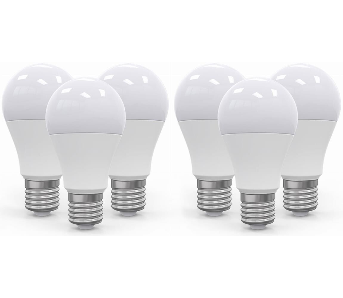 SADA 6x LED Žárovka E27/10W/230V 2800K