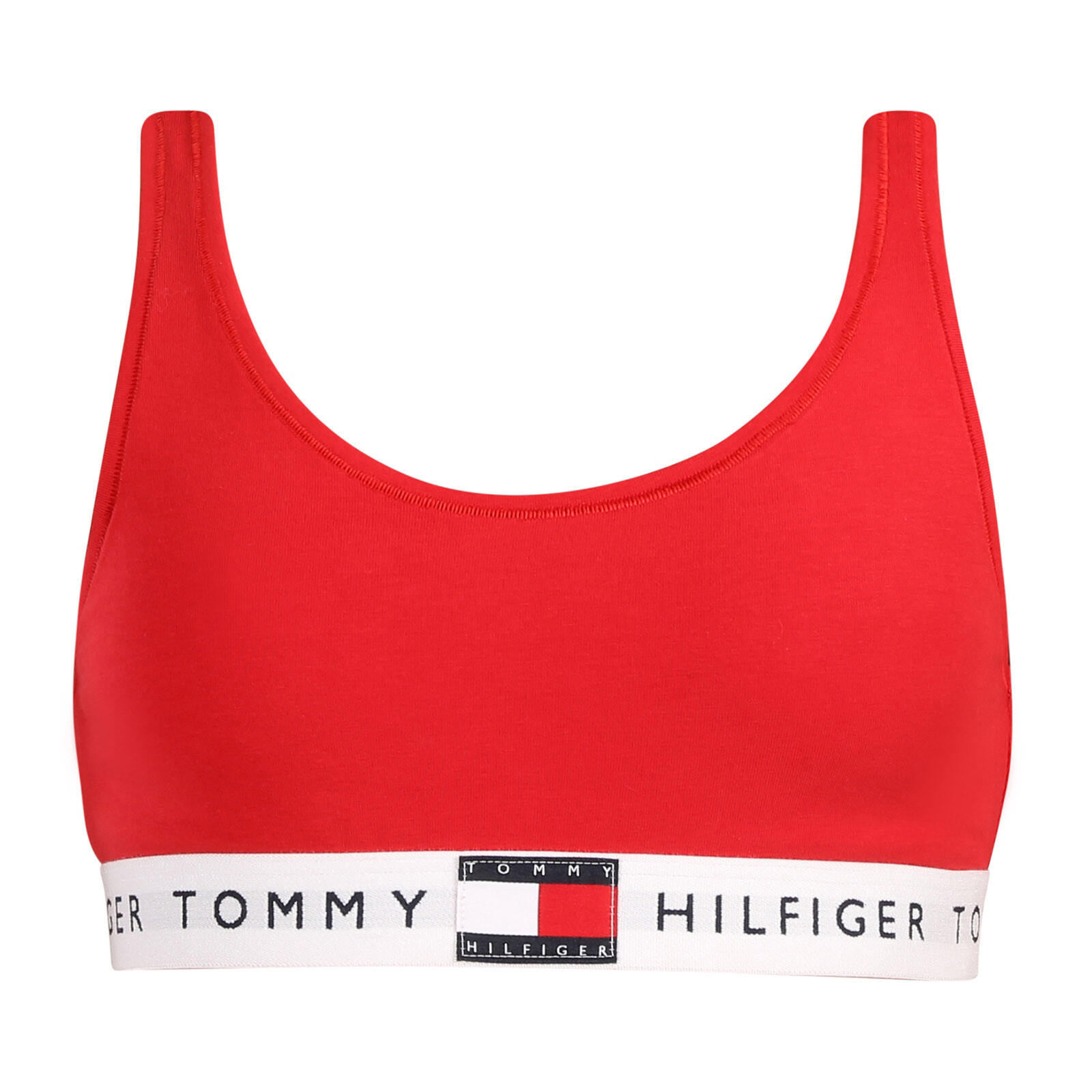 Dámská podprsenka Tommy Hilfiger červená (UW0UW05713 XLG) XL