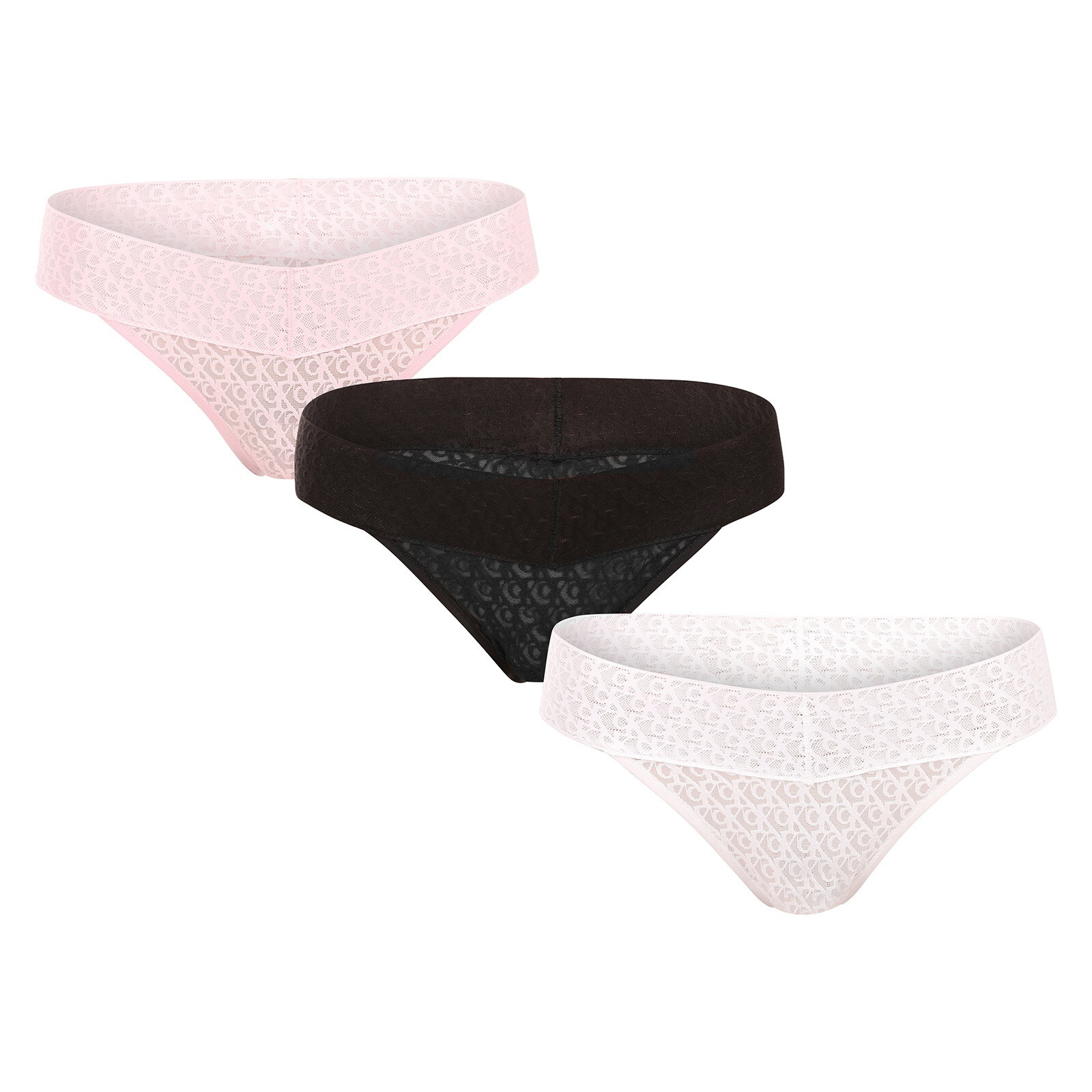 3PACK dámské kalhotky Calvin Klein vícebarevné (QD5305-W5T) XL