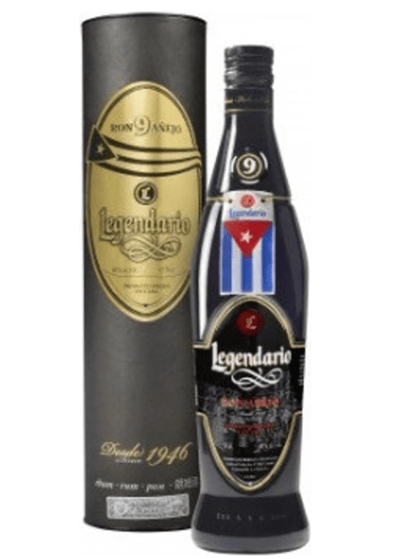 Legendario Aňejo 9yo 40% 0,7l dárkové balení v tubě