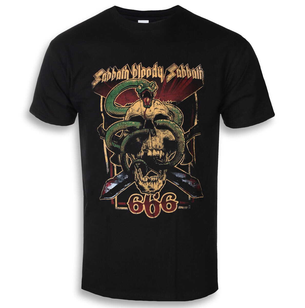 Tričko metal pánské Black Sabbath - Bloody Sabbath 666 - ROCK OFF - BSTS32MB S