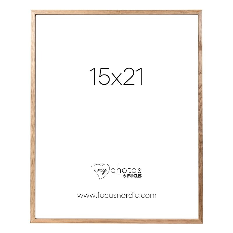 FOCUS ROCK rám 15x21 dřevo, dub