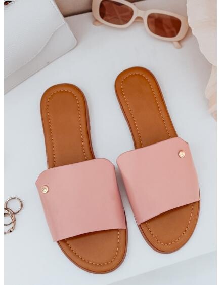 Dámské pantofle CHICBASE růžové