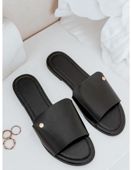 Dámské pantofle CHICBASE černé