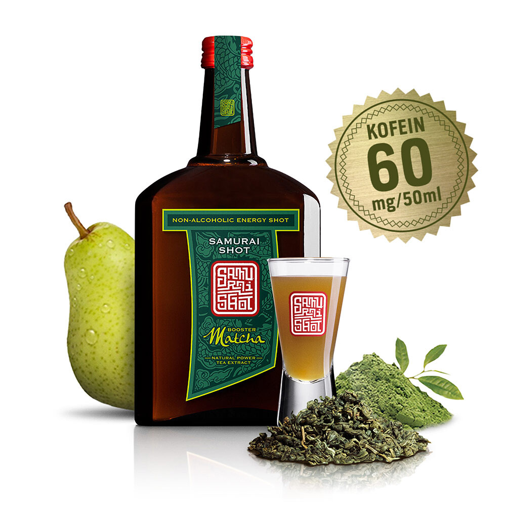 Samurai Shot - Matcha Booster, 500 ml