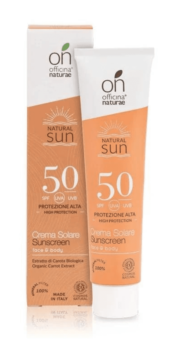 Officina Naturae Face & Body Sunscreen, opalovací krém SPF 50, BIO, 75 ml