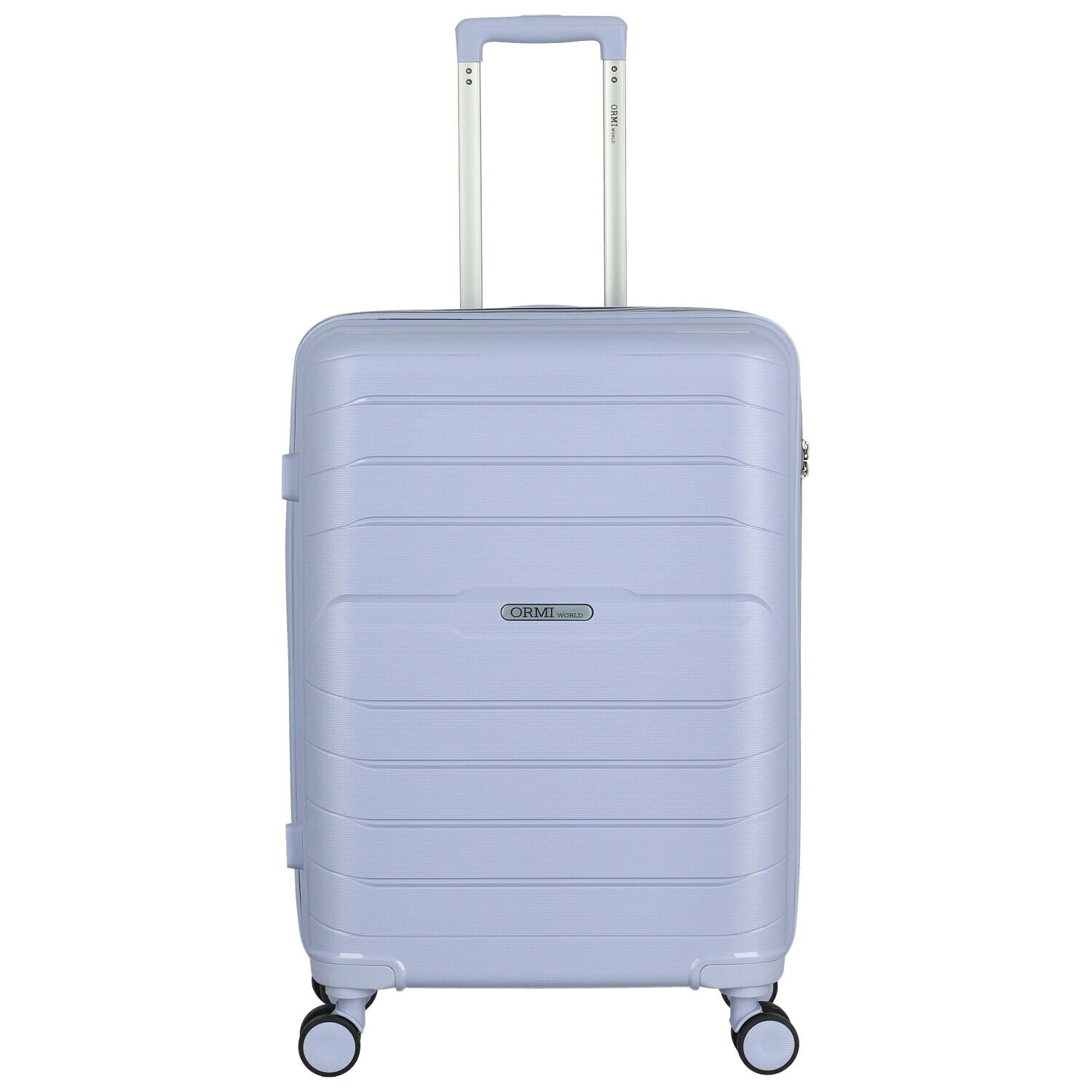 Cestovní plastový kufr světle modrý - Ormi Hiep SADA modrá