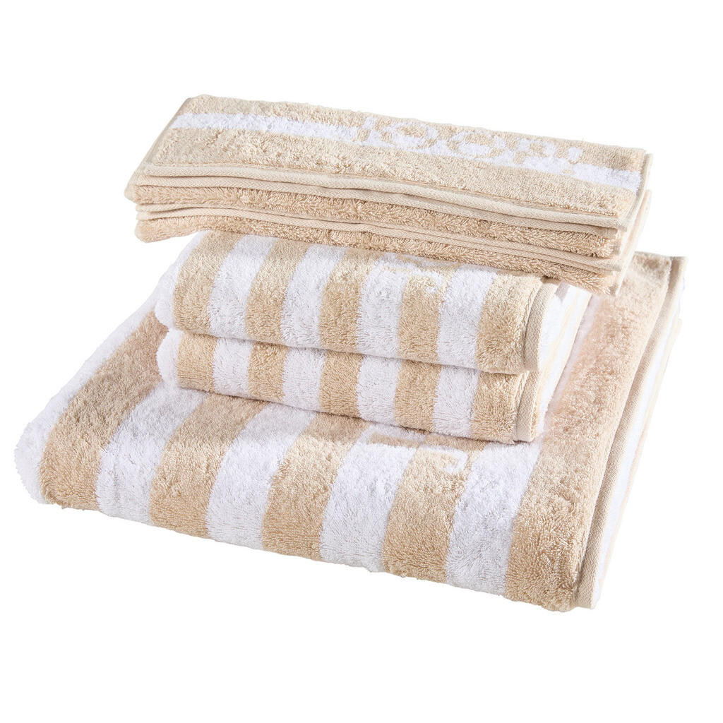 Joop! SADA RUČNÍKŮ A OSUŠEK, přírodní barvy, béžová