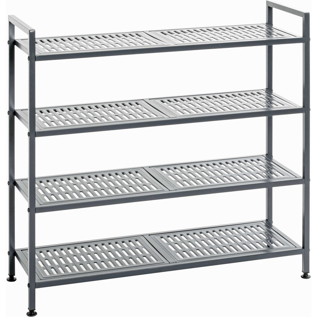 XXXL REGÁL NA BOTY, antracitová, 73/72/25 cm