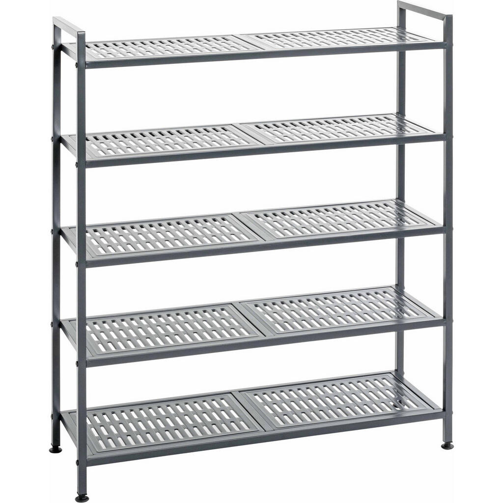 XXXL REGÁL NA BOTY, antracitová, 73/90/25 cm