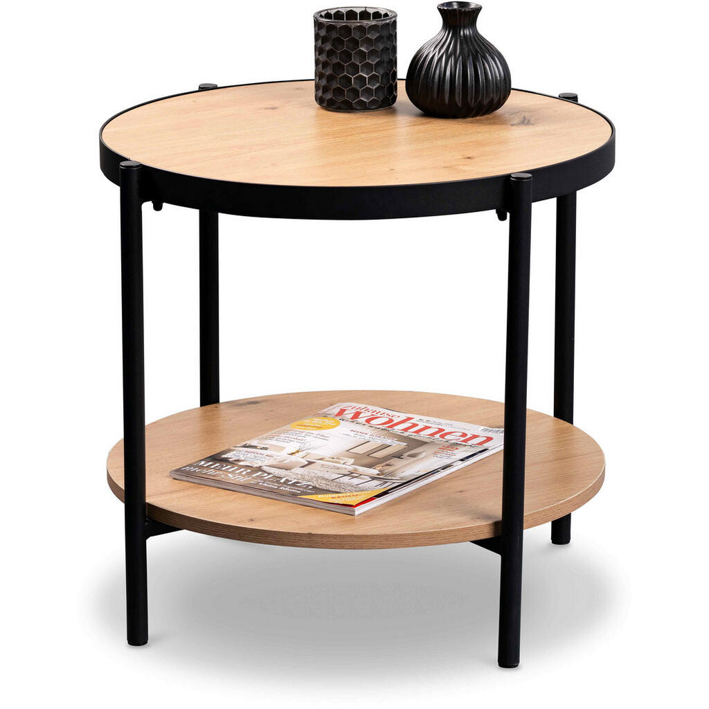 Xora ODKLÁDACÍ STOLEK, dub artisan