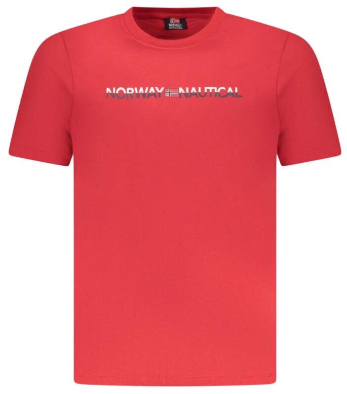 Červené tričko Norway, M