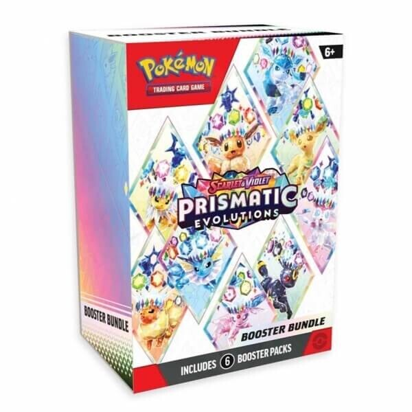 Pokémon Prismatic Evolutions - Booster Bundle (6 balíčků)