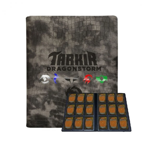 Album na karty Tarkir: Dragonstorm 9-Pocket PRO Premium Zippered Binder - Five Clans