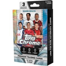 2024-2025 Topps Chrome UEFA Club Competition Hanger Box