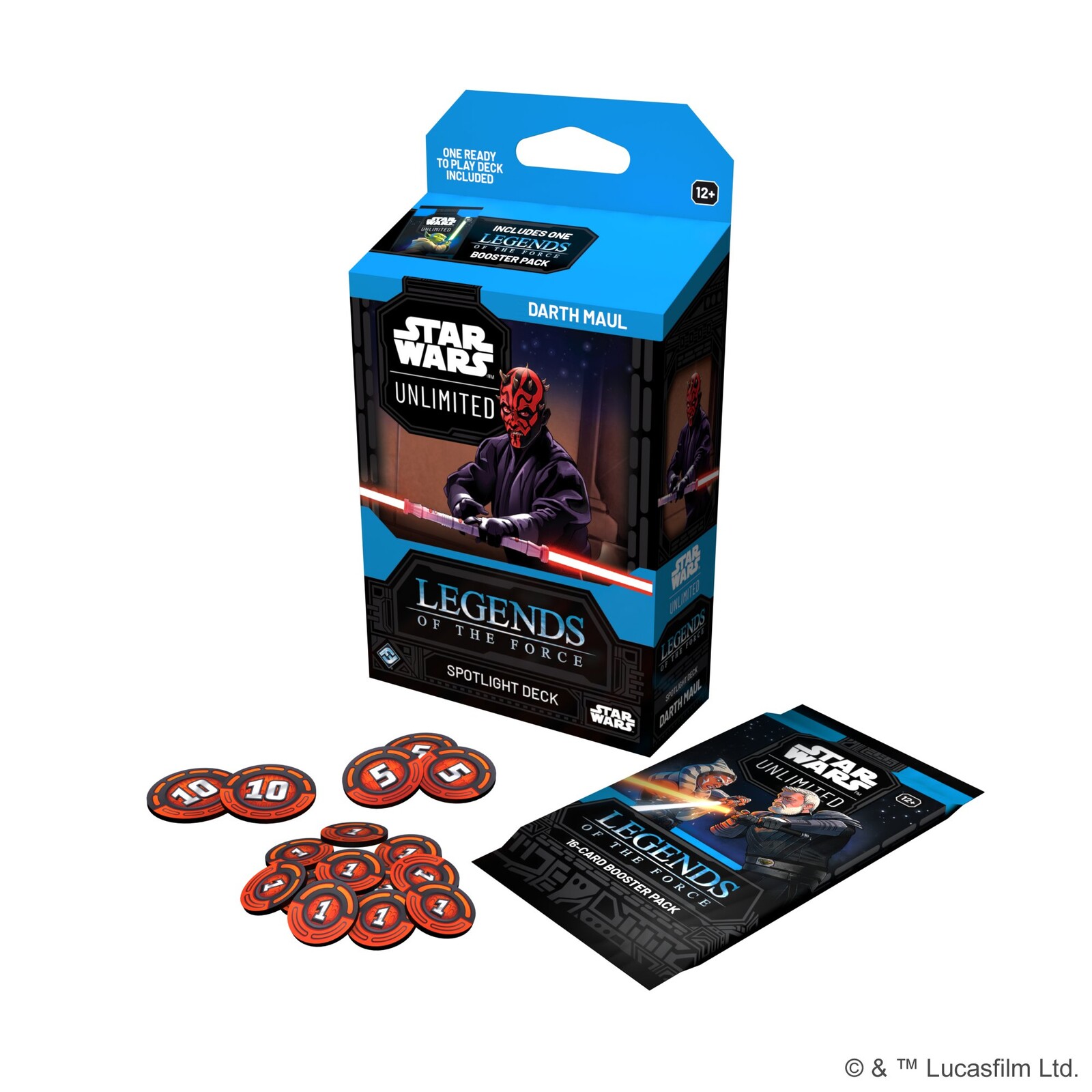 Fantasy Flight Games Star Wars: Unlimited – Legends of the Force - Spotlight Deck Varianta: Dart Maul