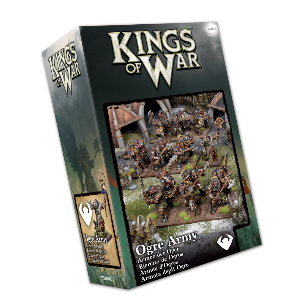 Mantic Games Kings of War Ogre Army EN