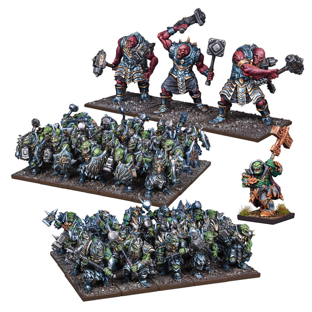 Mantic Games Kings of War Riftforged Orc Army EN