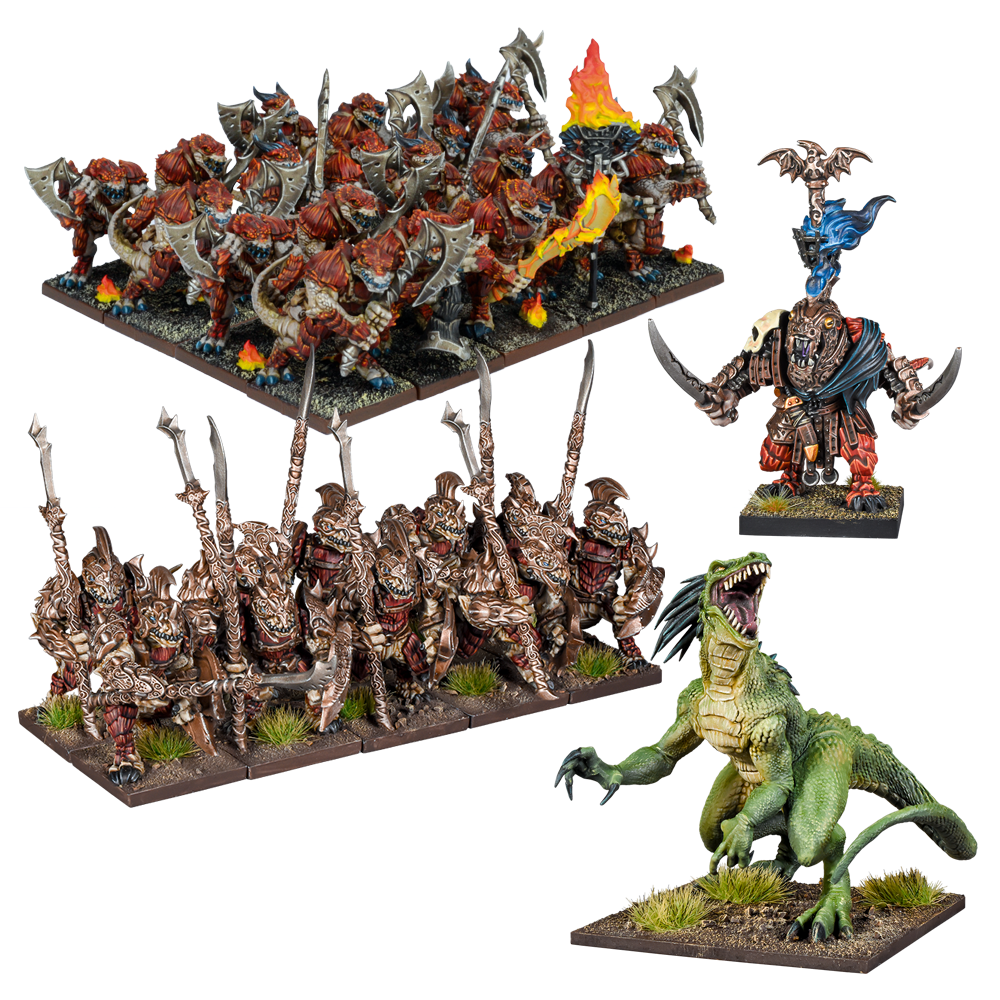 Mantic Games Kings of War Salamander Army EN