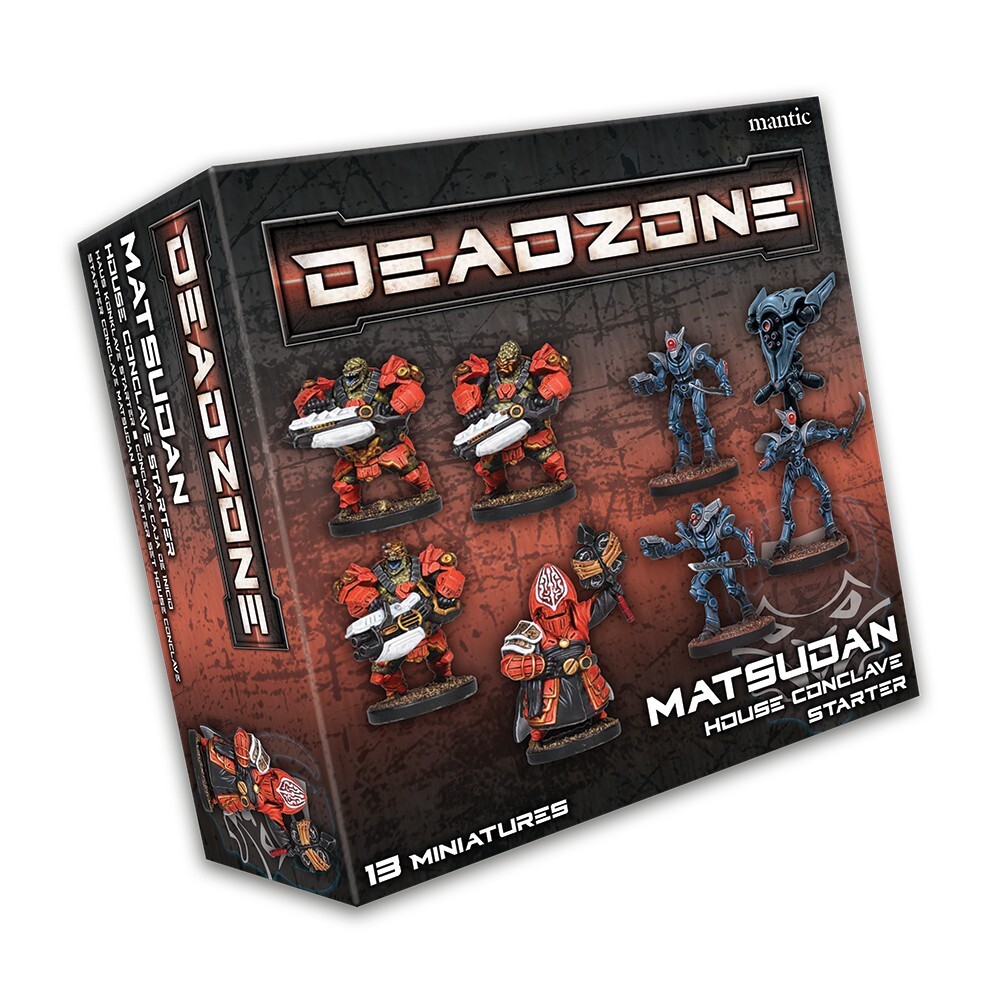 Mantic Games Deadzone Matsudan House Conclave Starter